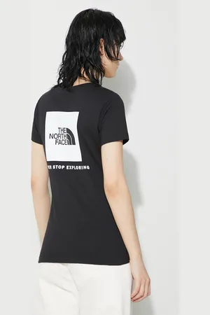 The North Face T-shirt in cotone W S/S Redbox Slim Tee donna colore NF0A87NMJK31