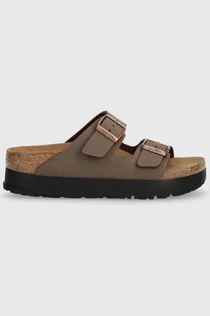 Birkenstock Ciabatte slide Arizona Platform Flex donna colore 1027417