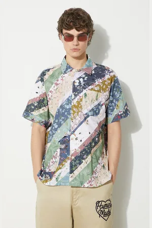 ENGINEERED GARMENTS Camicia in cotone Camp Shirt uomo OR019.WF094