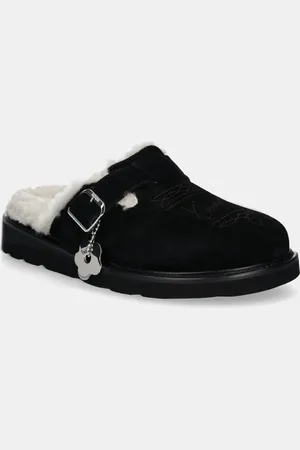 Kenzo Ciabatte slide in camoscio Matto Clogs donna colore FE62MU051L58.99