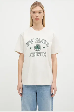 New Balance T-shirt in cotone donna colore WT43548LIT
