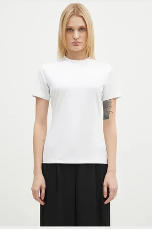 Vetements T-shirt Embroidered Logo Fitted Hourglass donna colore WA66TR630W