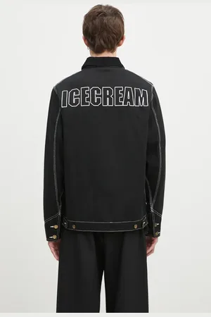 ICECREAM Giacca-camicia di cotone Canvas Lined Work colore ICW003