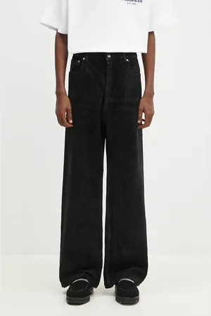 Rick Owens Rick Owens pantaloni in velluto a coste Geth Jeans colore DU02D2351.HCF