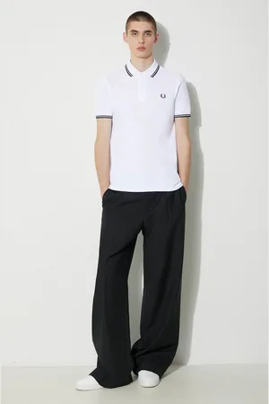 Fred Perry Polo in cotone Twin Tipped Shirt colore con applicazione M3600.200