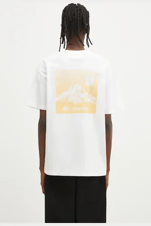 Columbia T-shirt in cotone Black Butte uomo colore 2071701