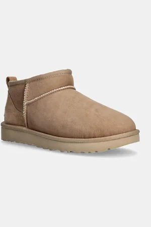 UGG Stivali da neve in camoscio Classic Ultra Mini 1116109.SAN
