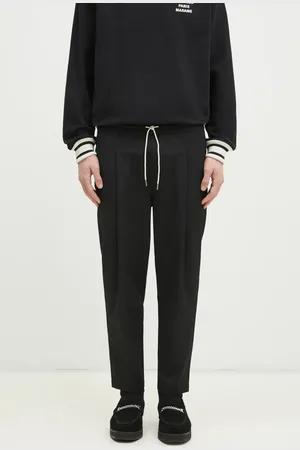 Drôle de Monsieur Pantaloni in misto lana Le Pantalon Cropped uomo colore PERM-BP167-PL127-BL