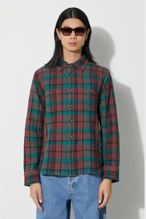 Corridor Camicia in cotone Ruby Waffle Madras LS uomo LS0127