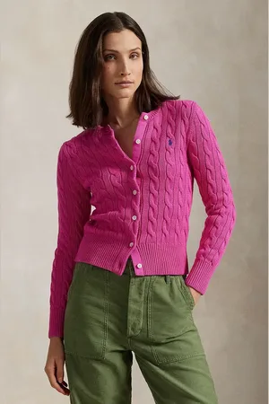 Ralph Lauren Cardigan in cotone colore bianco 211891643