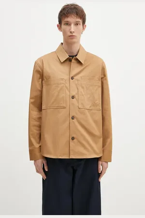 Maison Kitsuné Giacca camicia Overshirt colore MM00401WW0078