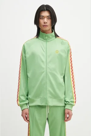 Drôle de Monsieur Felpa La Track jacket Tresse uomo colore con applicazione G-SJ007-PL135-AV