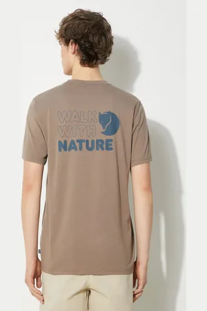 Fjällräven T-shirt Walk With Nature T-shirt M uomo colore F12600216.244