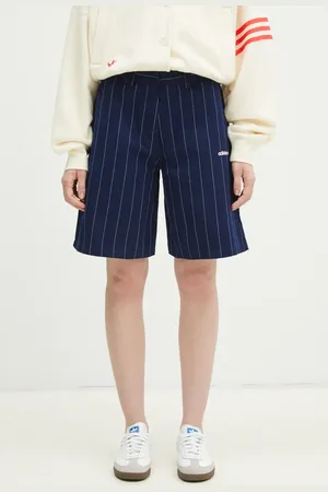 adidas Szorty PINSTRIPE SHORT donna fantasia high waist JC7683