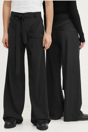 HELIOT EMIL Pantaloni in misto lana colore AW24.M.10.182.BLK01