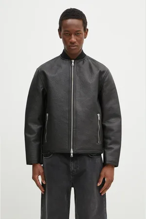 Mki Miyuki-Zoku Giacca in pelle Shearling Bomber Jacket colore SHEARLING.BOMBER.JACKET