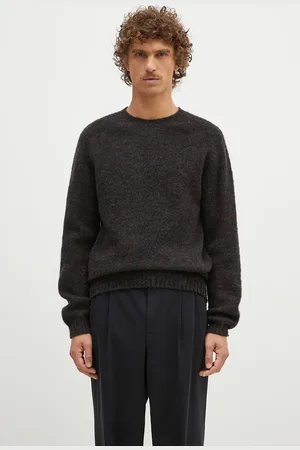 Norse projects Maglione in lana Birnir Brushed Lambswool uomo N45.0520.9901
