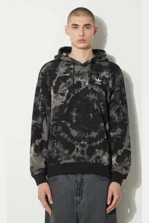adidas Felpa in cotone Tie-Dyed Hooded Aop uomo colore con cappuccio IZ2508