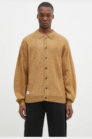 Butter Goods Cardigan Mohair Button Up Knitted Shirt uomo colore BG243400