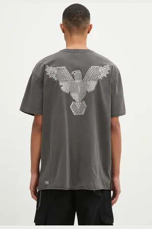 KSUBI T-shirt in cotone Eagle Biggie uomo colore con applicazione MPS25TE030
