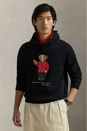 Ralph Lauren Felpa in cotone uomo colore con cappuccio 710962139