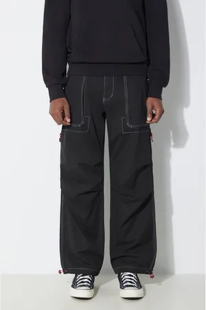 Pleasures Pantaloni Public Utility uomo colore P24SP038.BLACK