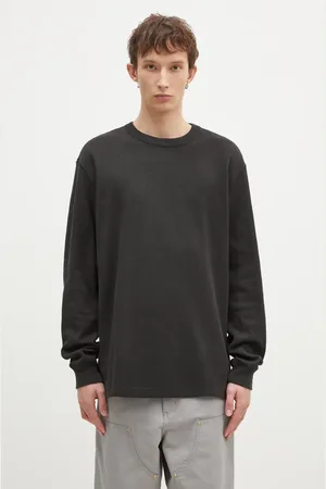 Filson Felpa in cotone Waffle Knit Thermal Crew uomo colore FMTEE0012