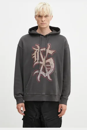 KSUBI Felpa in cotone Dug Out Biggie Hoodie uomo colore con cappuccio MFA24FL017