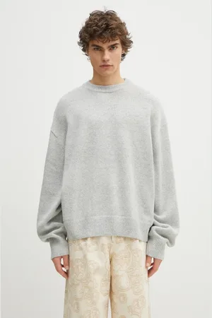 Mki Miyuki-Zoku Maglione in misto lana Mohair Blend Knit Crew uomo colore MOHAIR.BLEND.KNIT.CREW.