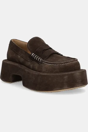 J.W.Anderson Mocassini in camoscio Platform Moccasin donna colore FW0169.LA0240.600