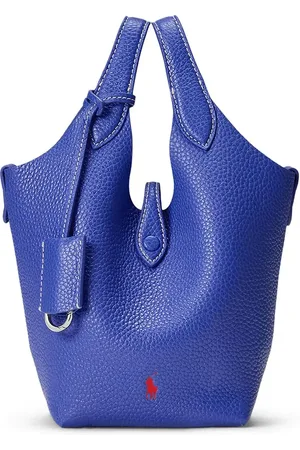 Ralph Lauren Borsa a mano in pelle Crossbody colore violetto 428944657