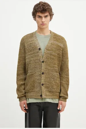 Norse projects Cardigan in lana Loki Wool Cotton Rib Cardigan colore N45.0618.8096