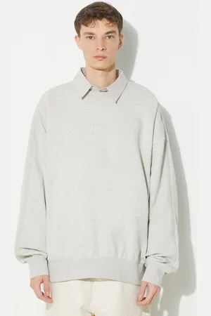 Vans Felpa in cotone Premium Standards Crew Fleece LX uomo colore VN000GBWRKZ1
