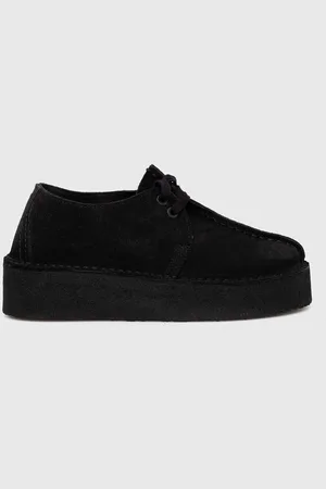 Clarks ClarksOriginals scarpe in camoscio Trek Wedge donna 26174019