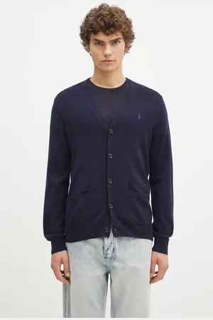 Ralph Lauren Cardigan in lana RWS-Longsleeve colore 710946144