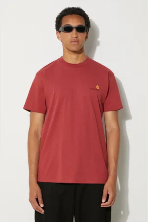 Carhartt T-shirt in cotone American Script uomo colore I029956.002XX