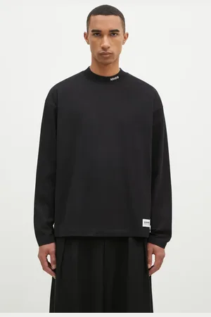 NEIGHBORHOOD Top a maniche lunghe in cotone ClaSSic Mockneck Longsleeve colore 242FPNH.CSM09
