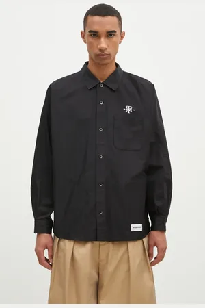 NEIGHBORHOOD Camicia in cotone Dolmansleeve Shirt Longsleeve uomo colore 242AQNH.SHM02
