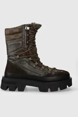 MISBHV Stivaletti alla caviglia in pelle The Ibiza Boot donna 231BW109
