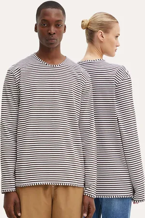 SUNNEI Top a maniche lunghe in cotone colore RTWXJER004