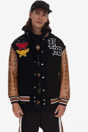 PHENOMENON Giubbotto bomber in misto lana x MCM Stadium