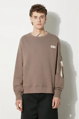 Alpha Industries Felpa in cotone uomo
