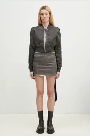 Rick Owens Rick Owens giacca bomber Flight Jacket Cropped donna colore DS01E3719.SCF