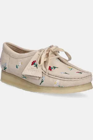 Clarks Mocassini in camoscio Wallabee donna colore 26180171