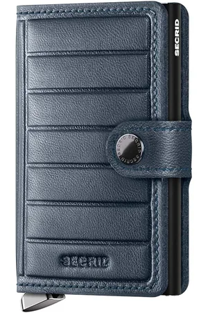 Secrid Portafoglio in pelle colore verde MEl-Teal