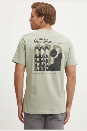 Columbia T-shirt in cotone Explorers Canyon uomo colore 2036451.