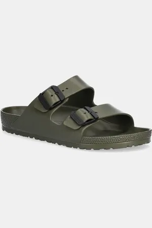 Birkenstock Ciabatte slide Arizona Stealth Buckle EVA uomo colore 1029764