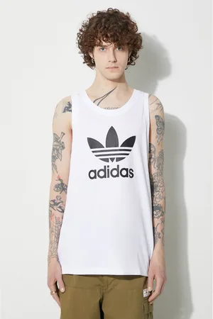 adidas T-shirt in cotone Adicolor Classics Trefoil Tank IA4808