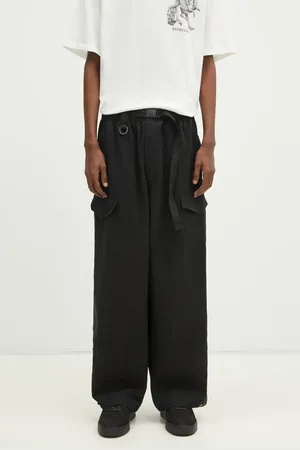 Y-3 Pantaloni Washed Twill Pant uomo colore JD3522
