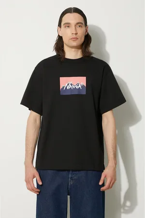 Nanga T-shirt × Jerry Ukai Eco Hybrid Logo Tee uomo colore NW2411.1G805.C